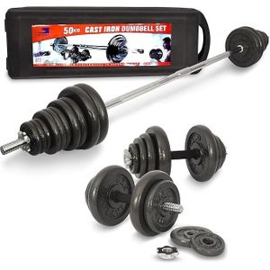 Cast Iron Dumbell Set