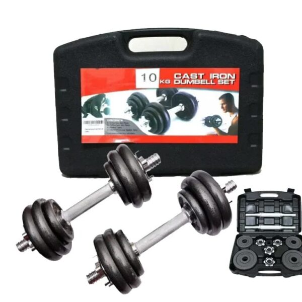 Cast Iron Dumbell Set